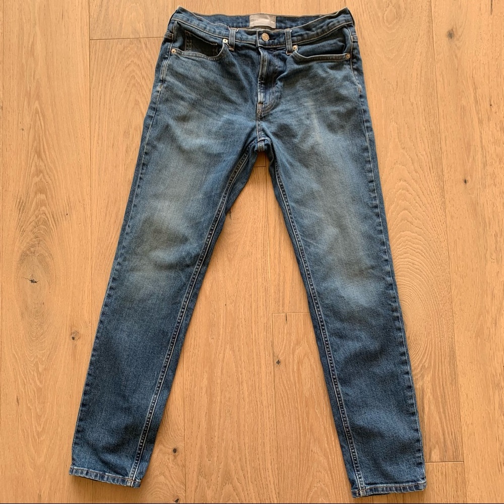 Everlane Solid Wash Skinny Jeans